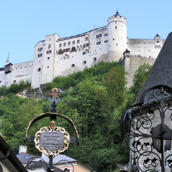 View of Hohensalzburg Fortress