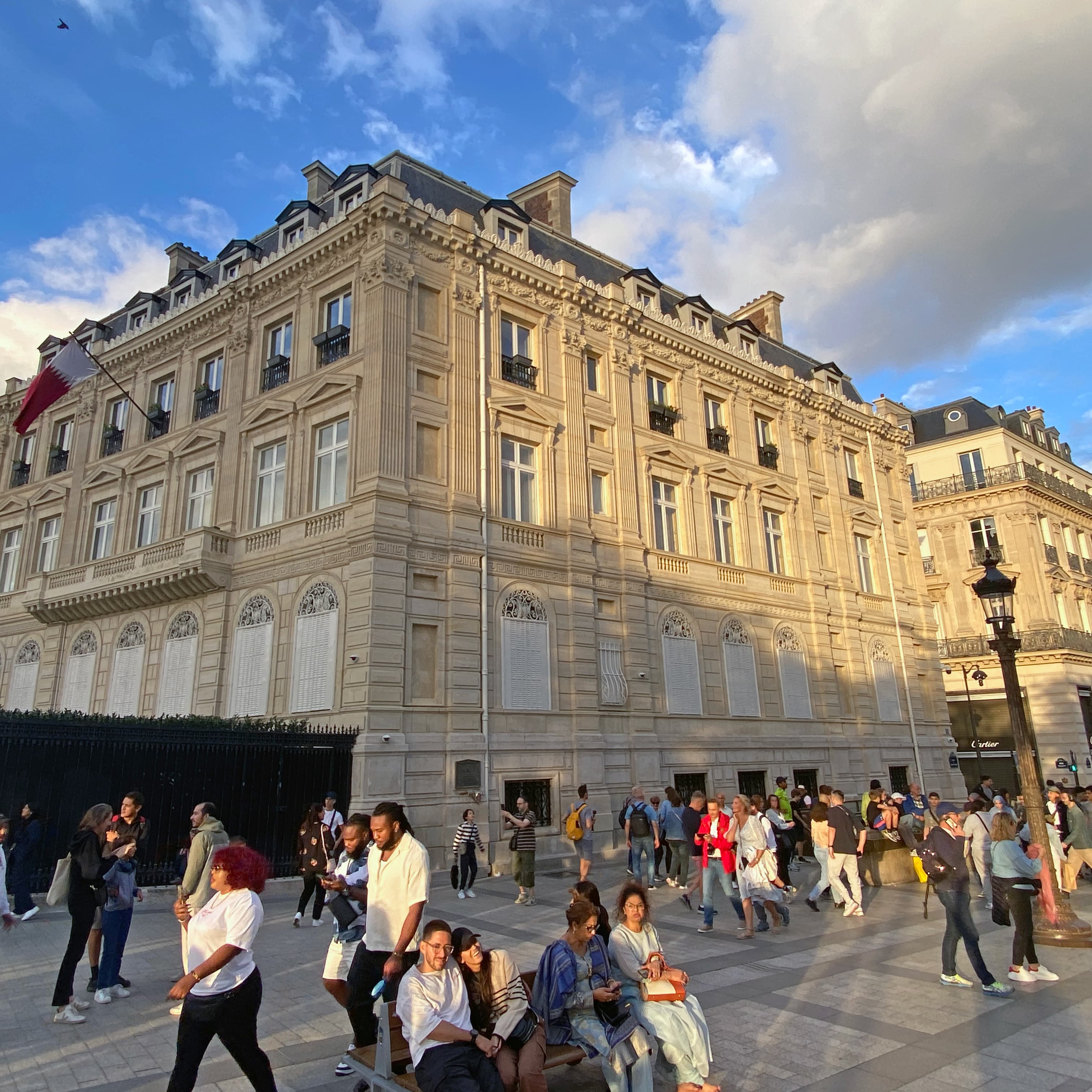 Strolling the Champs-Élysées