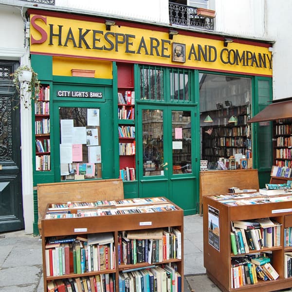 Shakespeare and Company Bookstore