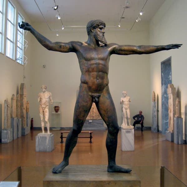 Bronze Statue of Zeus or Poseidon