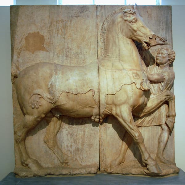 Grave Relief of a Horse