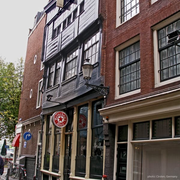 Old Wooden House and Harbor