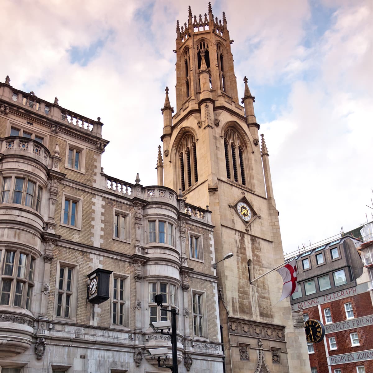 St. Dunstan, Great Fire 1666