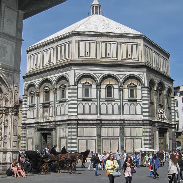 Baptistery, Ghiberti’s Bronze Doors