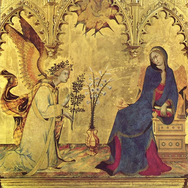 Simone Martini: Annunciation