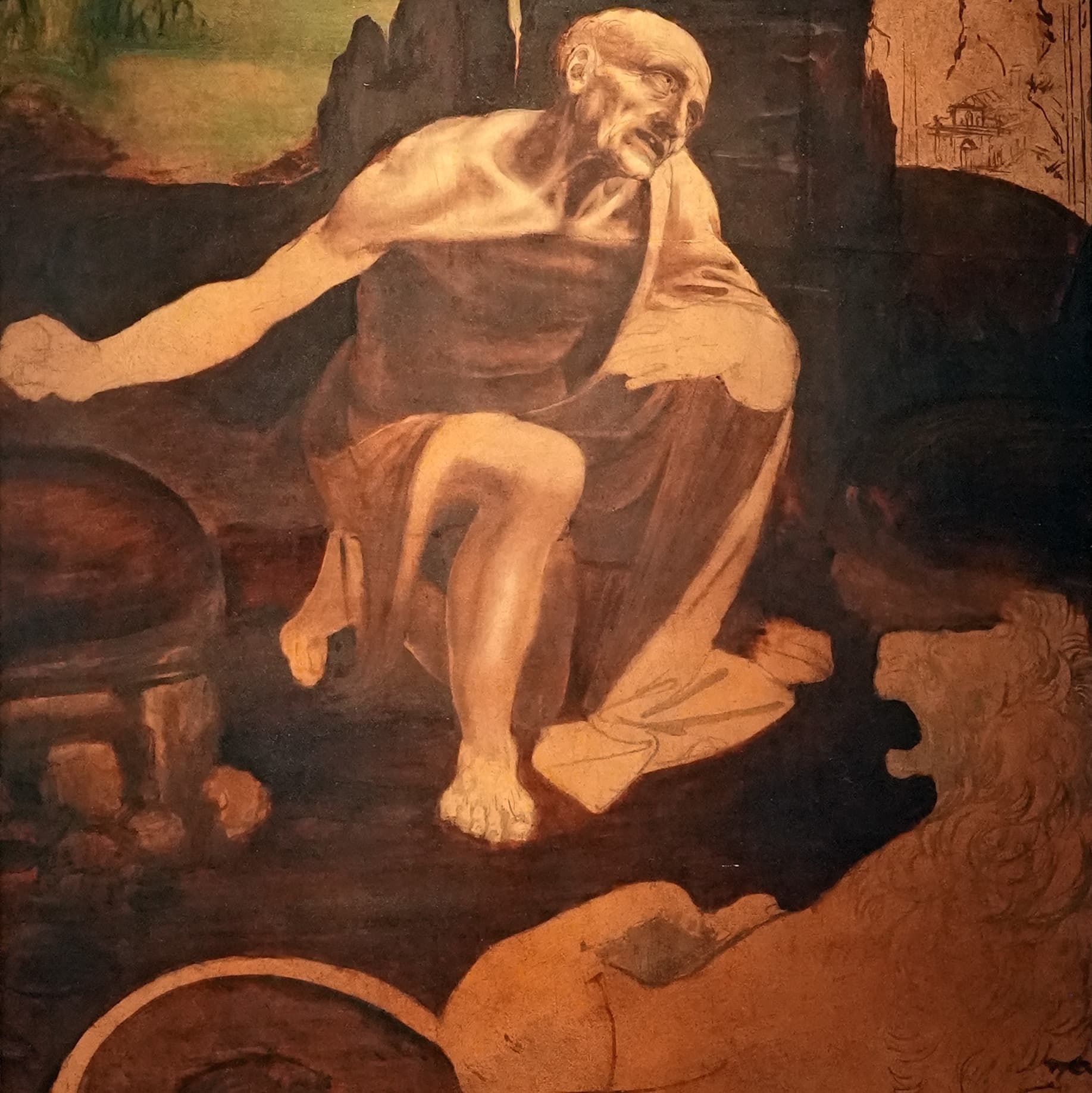 Leonardo da Vinci: St. Jerome