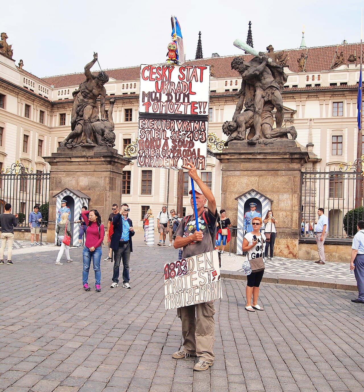 Hradčanské Square — Castle Gate