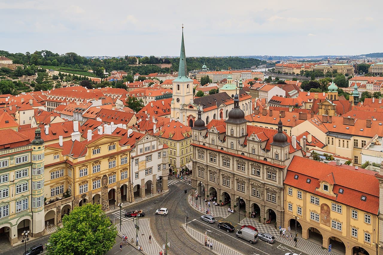 Malá Strana Square — St Nicholas Church