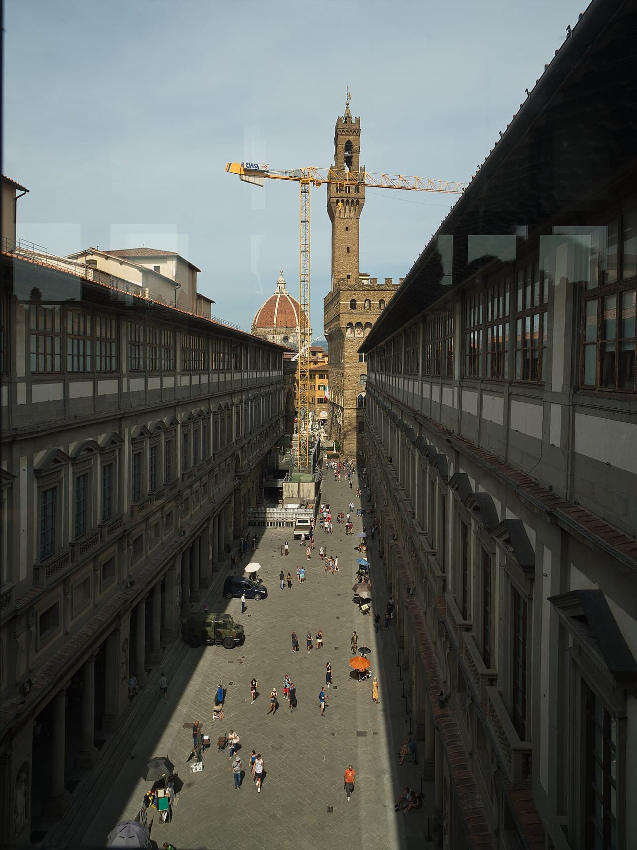 Uffizi Courtyard
